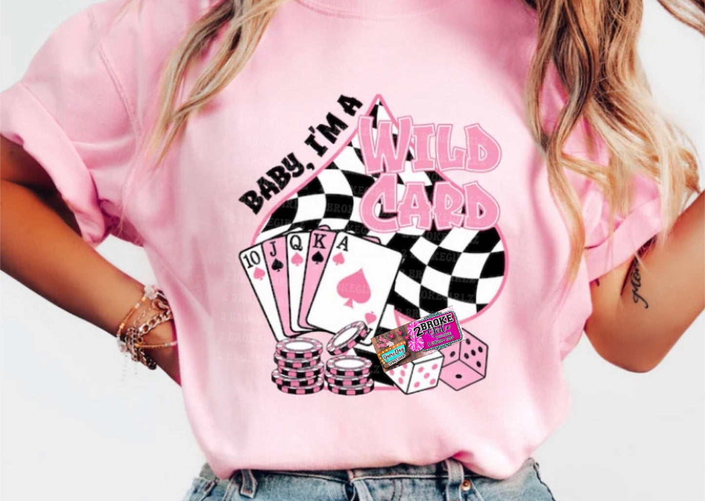 Wild Card Tee or Sweatshirt