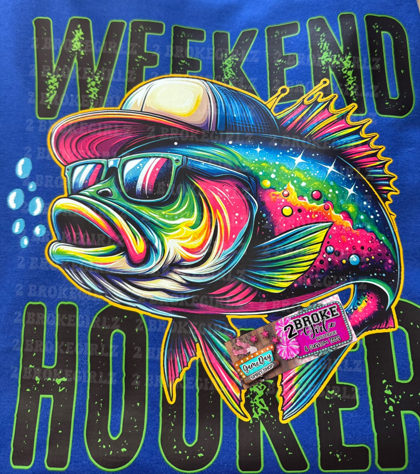 Weekend Hooker Graphic Tee
