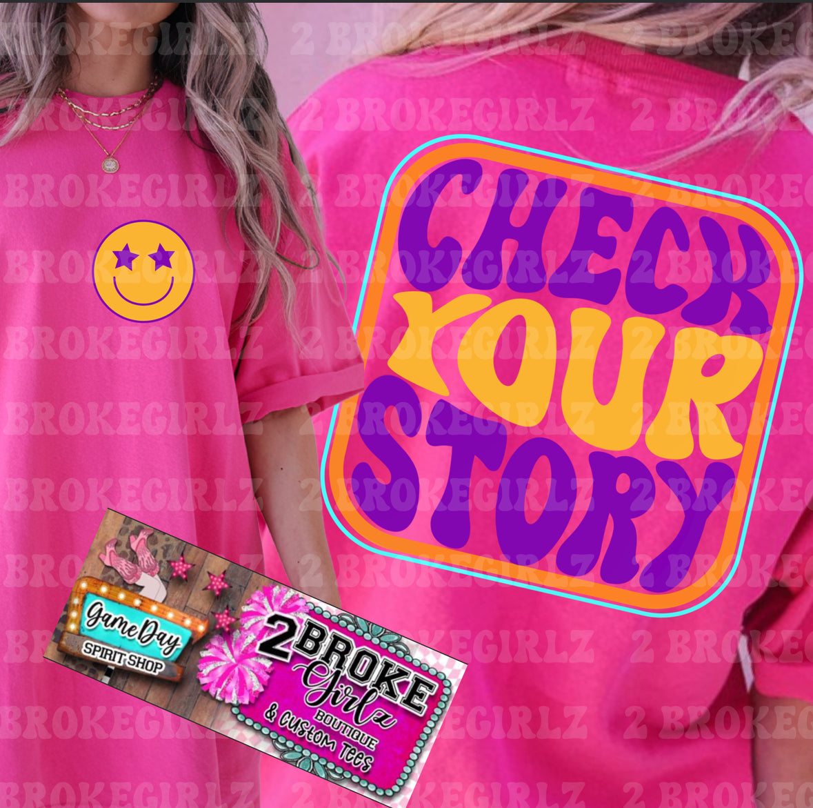 Comfort Colors CHECK YOUR STORY