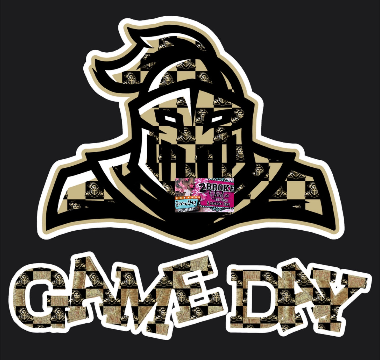 Exclusive Design Knights Game Day Crewneck