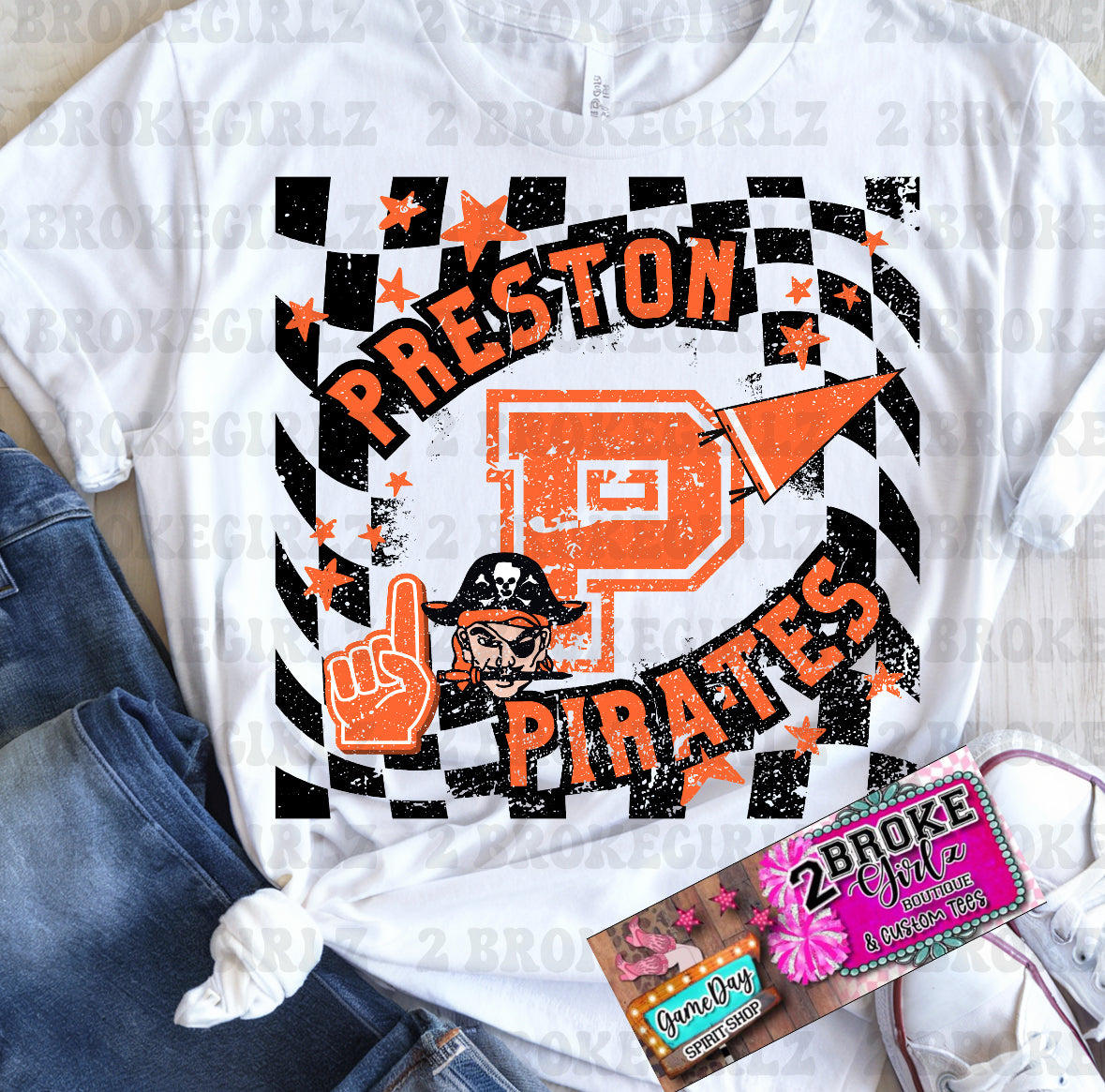 Preston Pirates Favorite Graphic Tee