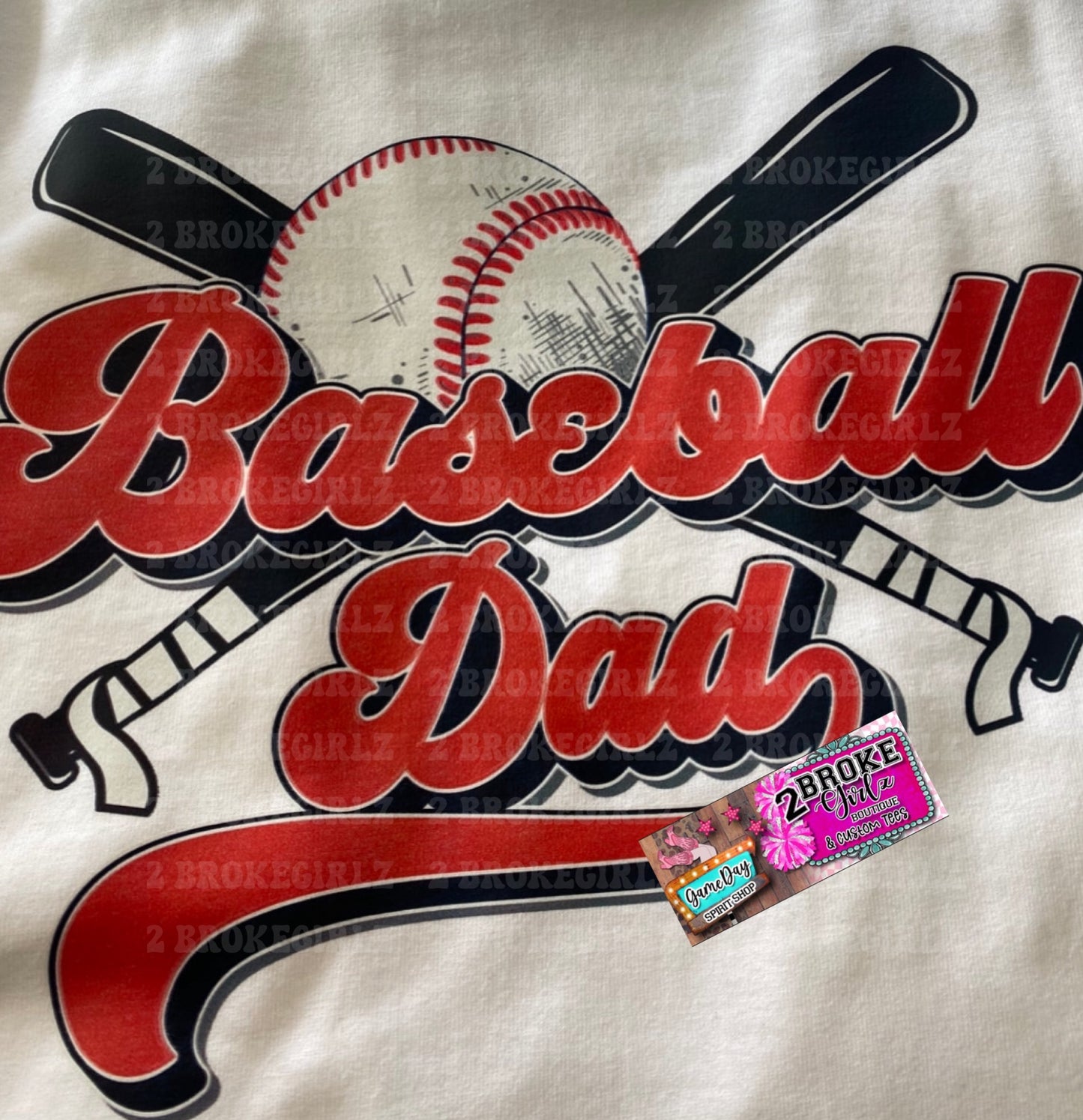 Baseball Dad Tee