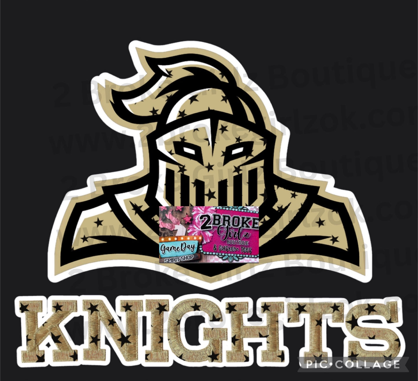 Knights Star Tee or Crewneck