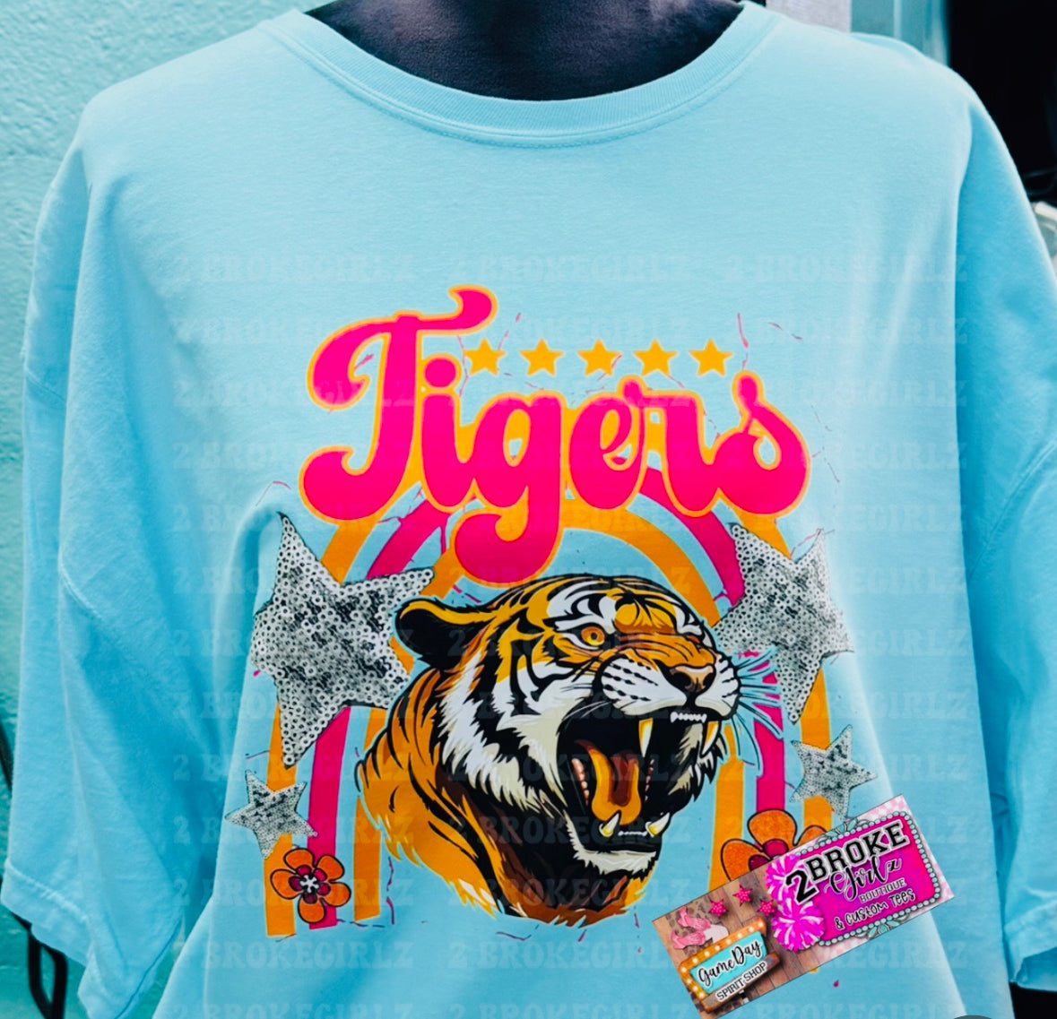 Custom School Spirit Comfort Colors Tee or Sweatshirt