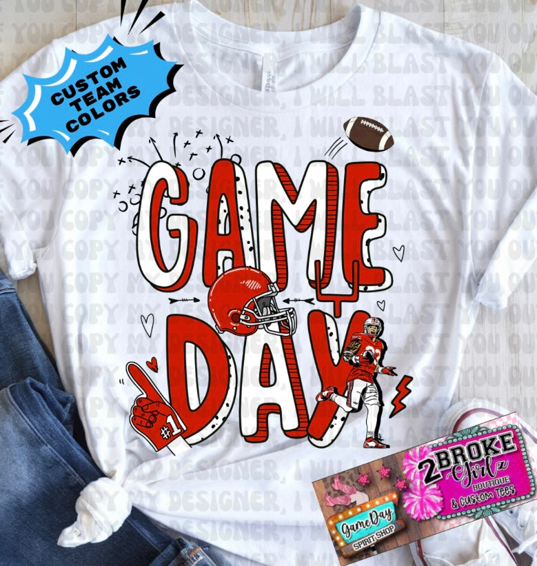 Custom Game Day Tee