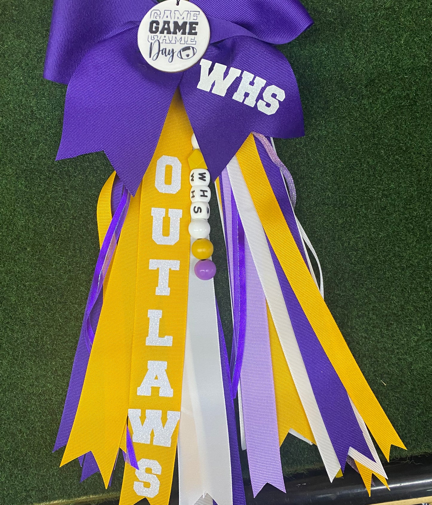 Weleetka Outlaws Bag Tag