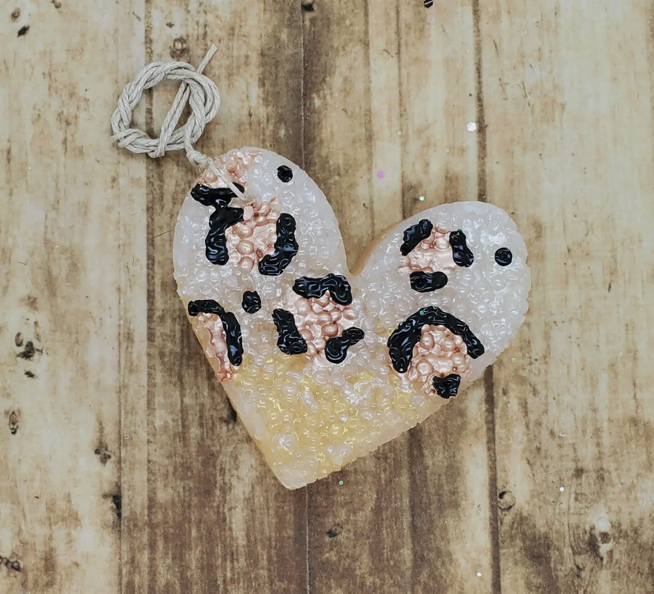 Leopard Heart Freshie