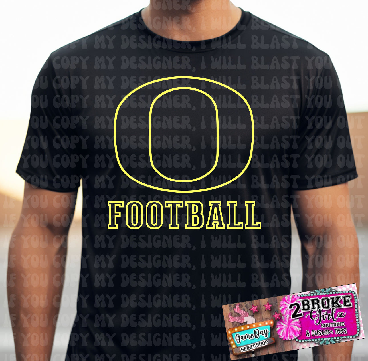 Big “O” Football Tee or Sweatshirt