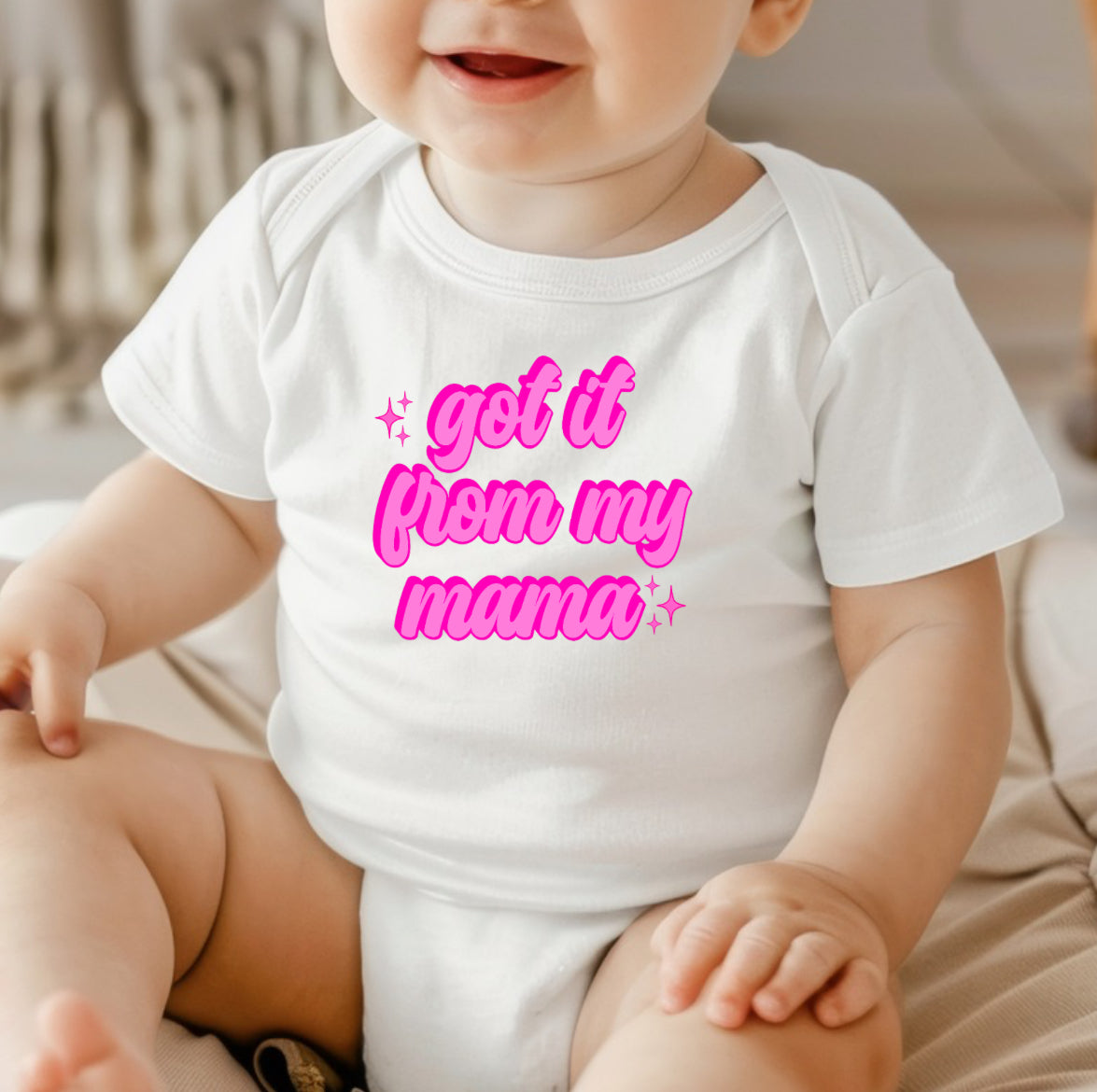 Got It From My Mama Onesie