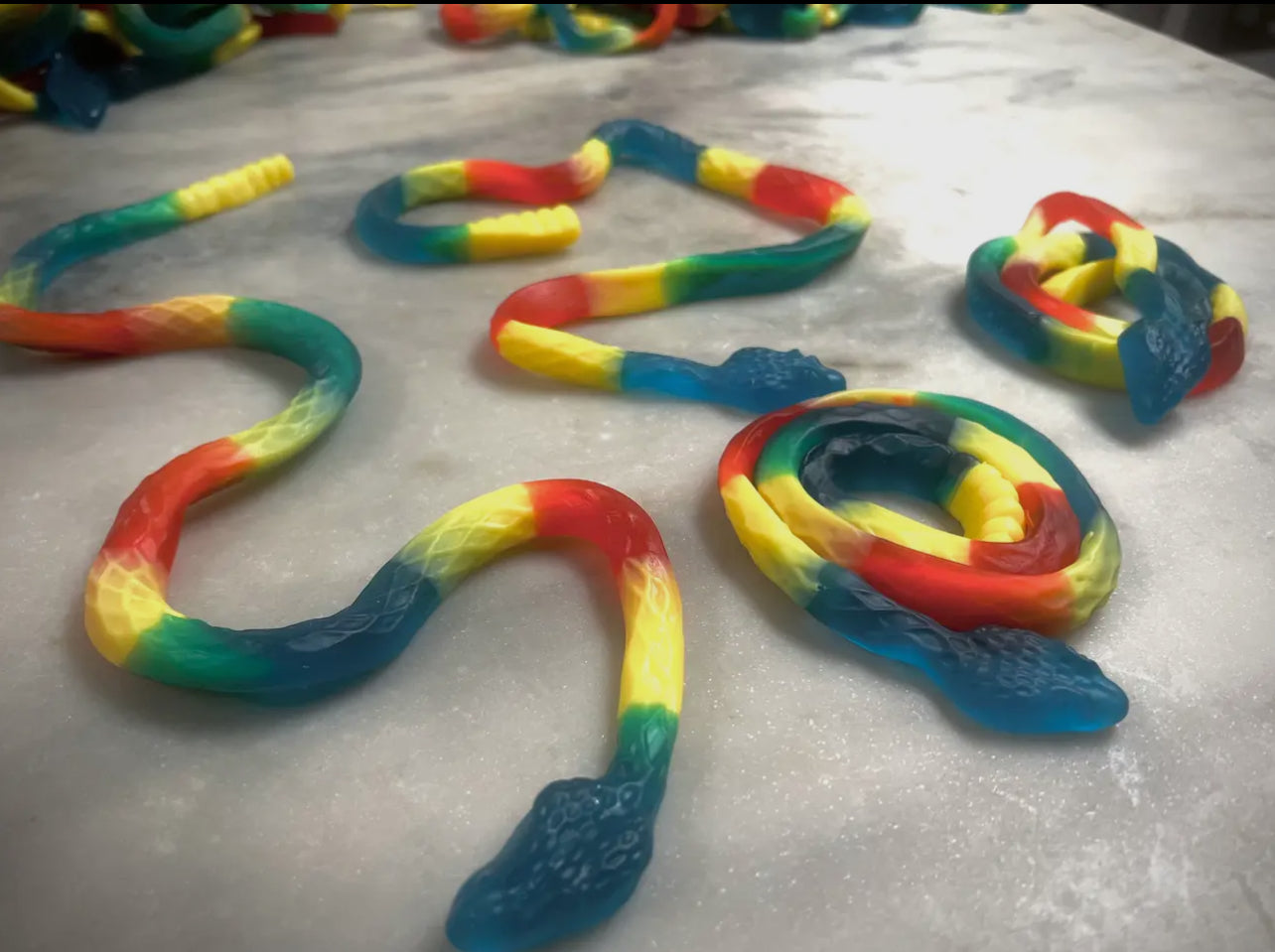 Gummy Rainbow Rattlesnake