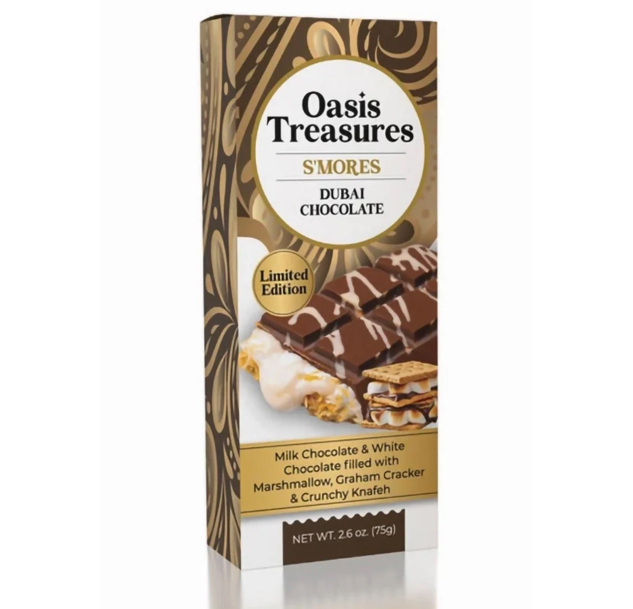 Dubai Chocolate S’mores Bar