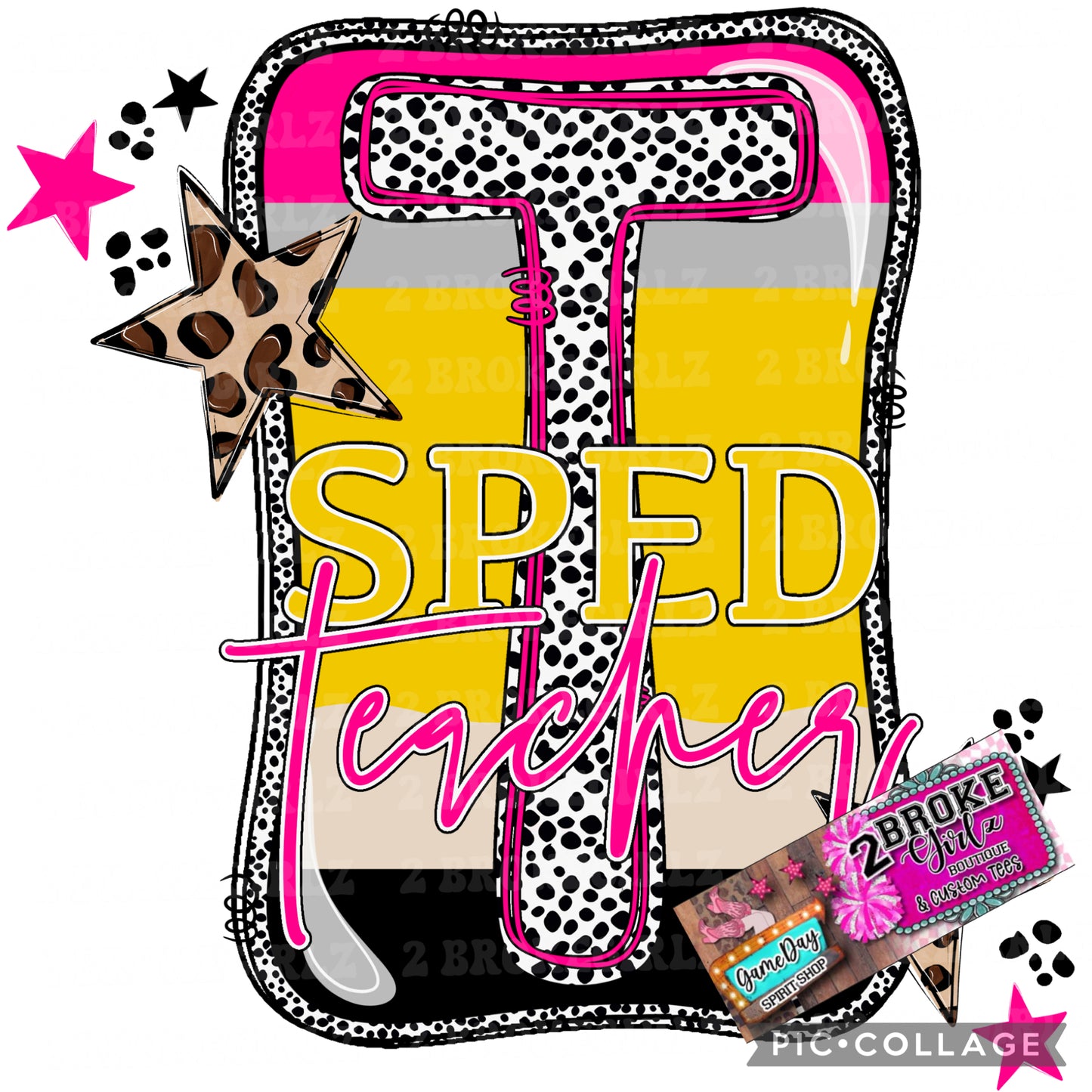 SPED Teacher Tee - Softstyle or Comfort Color