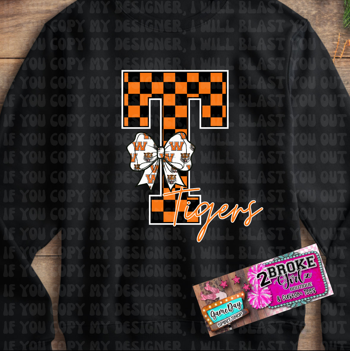Tigers Spirit Wear Tee/Sweatshirt
