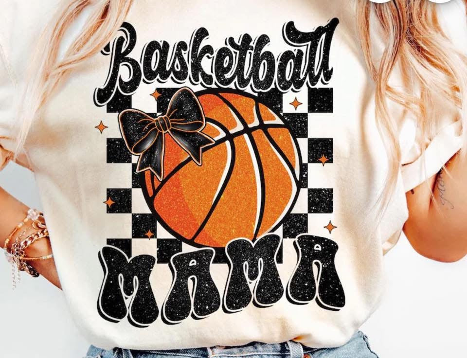 Basketball Mama Tee Or Sweatshirt