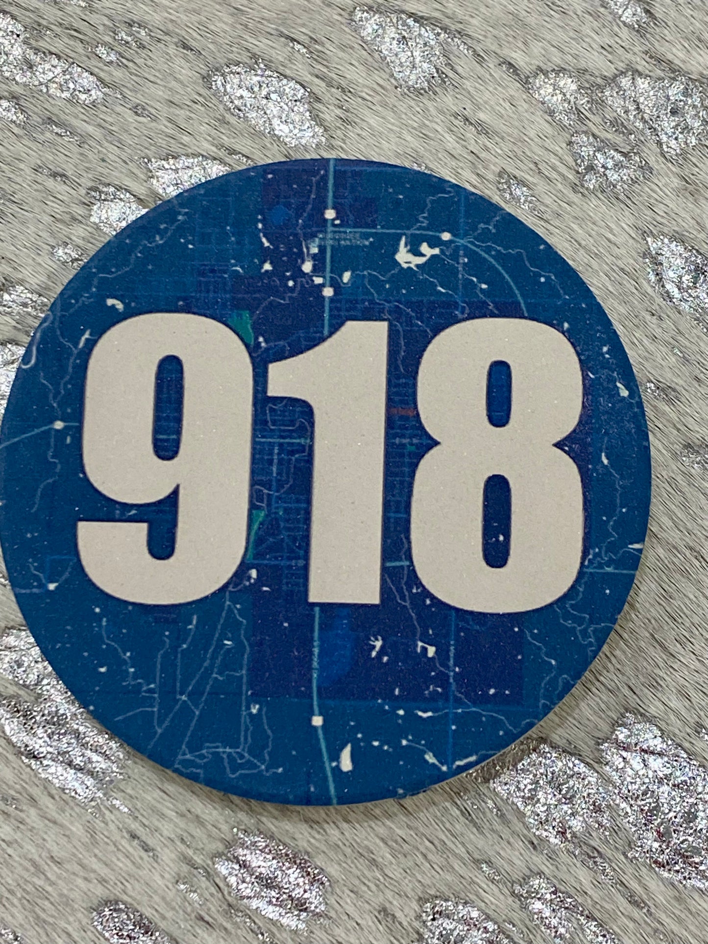 918 Set of 2 Car Coasters