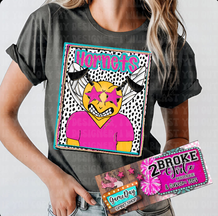 Hornets Comfort Color Graphic Tee