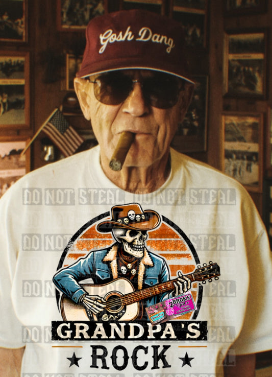 Grandpa’s Rock Graphic Tee