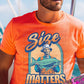 Size Matters Just Ask The Fish Graphic Tee
