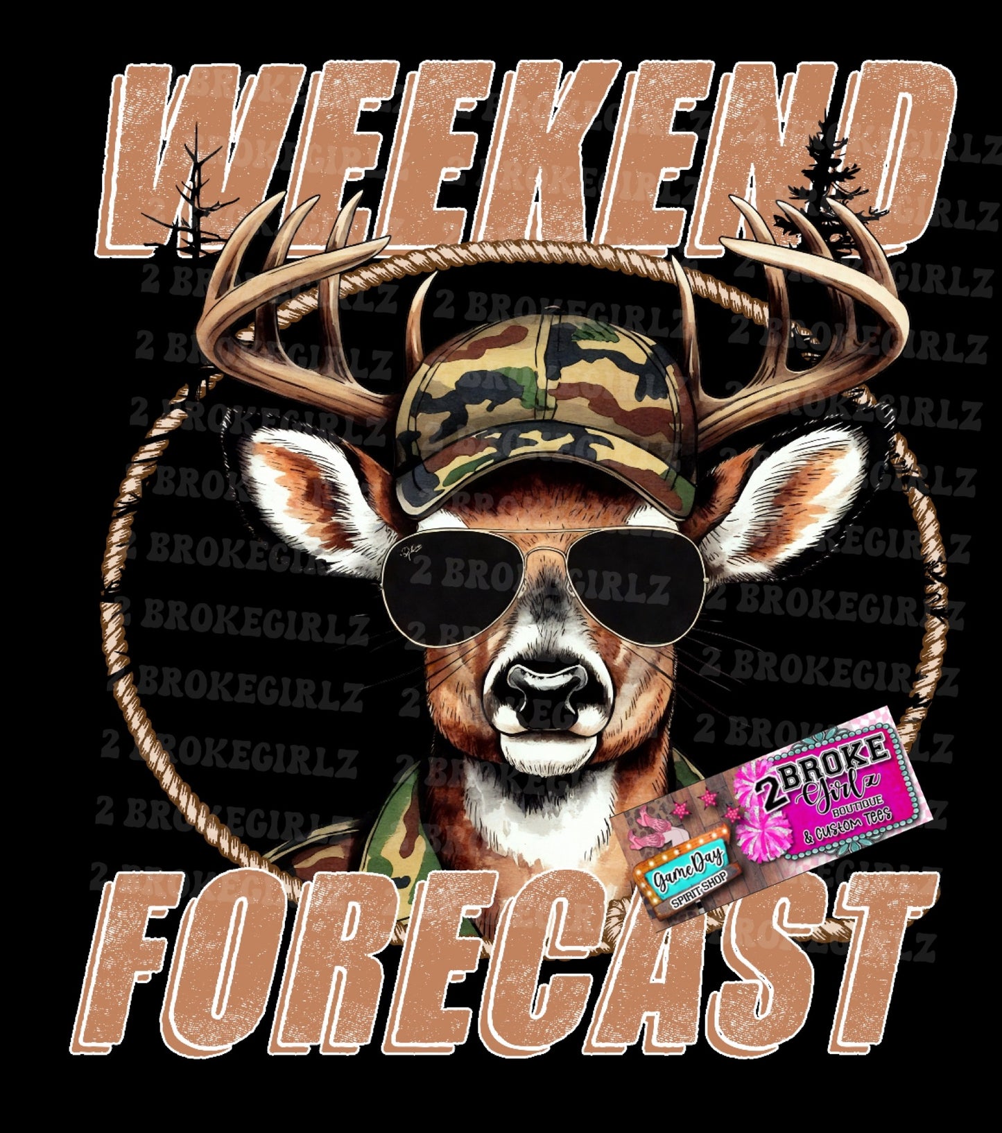 Weekend Forecast GraphicTee