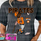 Pirates Comfort Color Tee