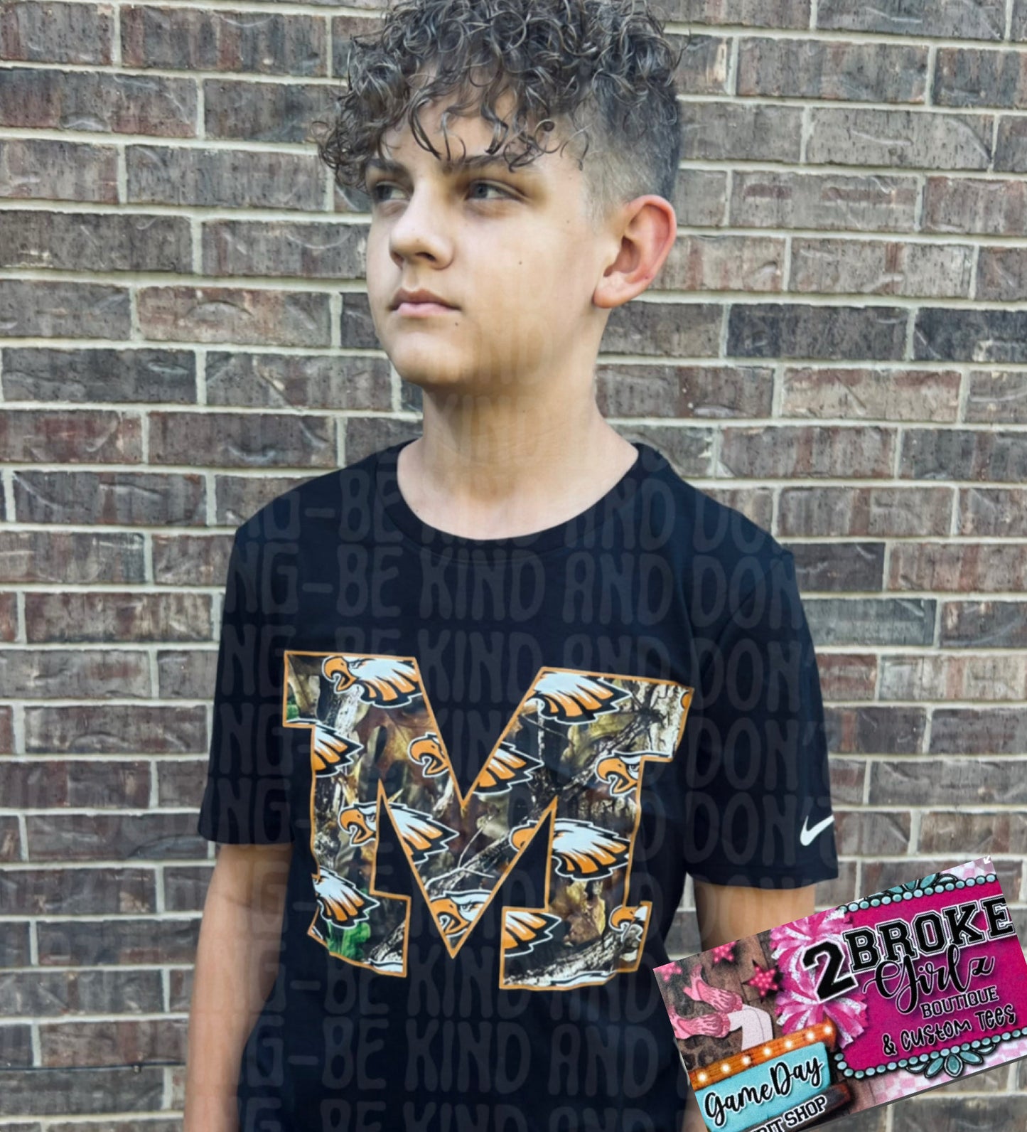 Morris Eagles Camo Tee/Sweatshirt