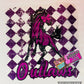 DTF Outlaws Checkered Print