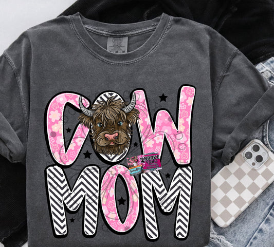 Cow Mom Comfort Color