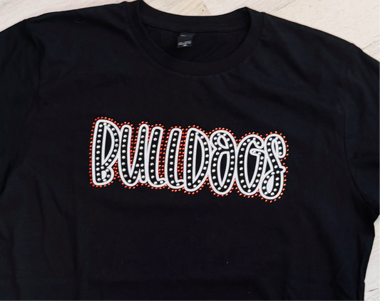 Bulldogs Rhinestone Tee