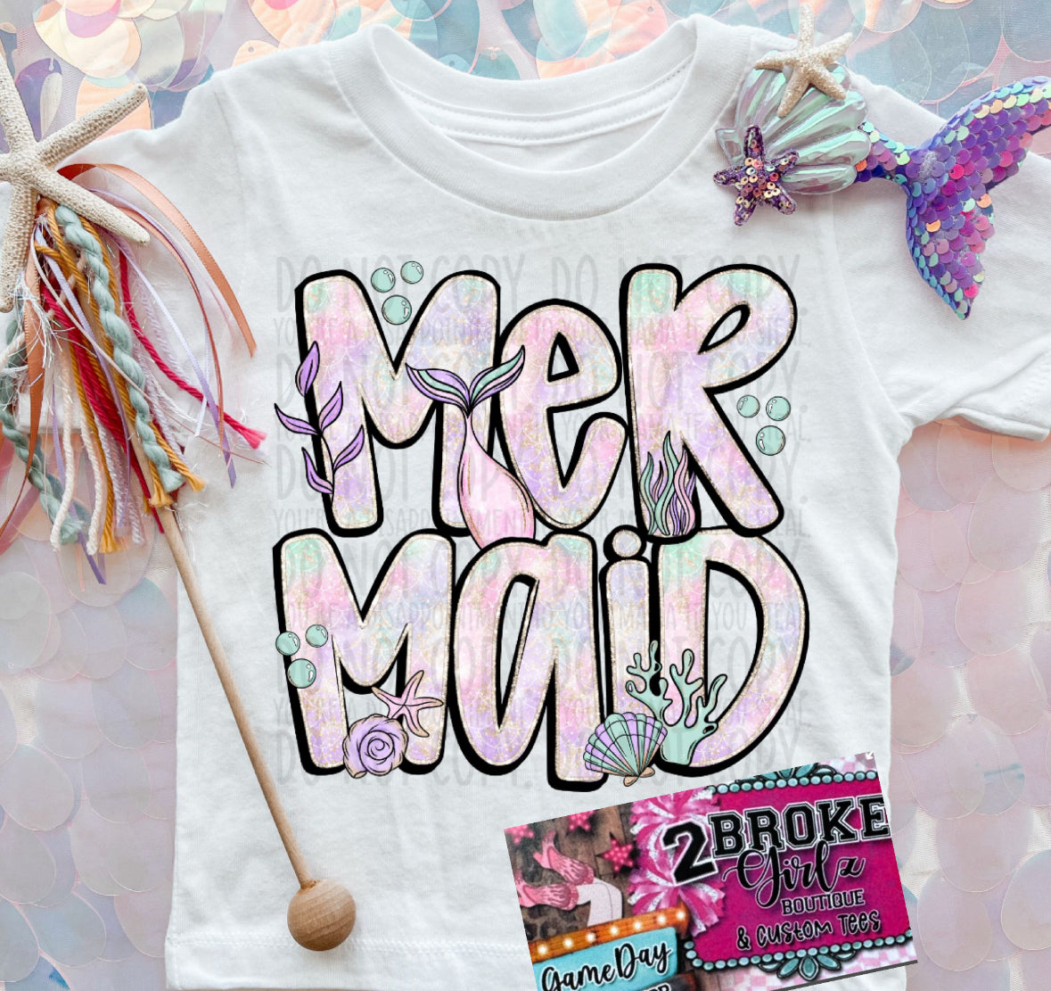 Mermaid Graphic Tee