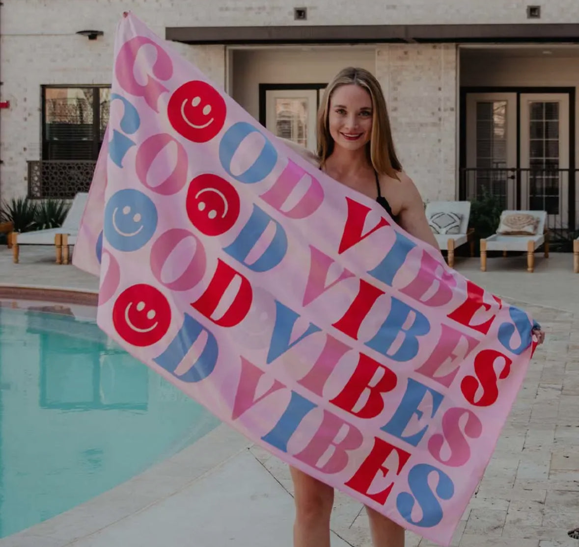 Good Vibes Quick Dry Towel