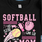 Softball Mom Comfort Colors Tee