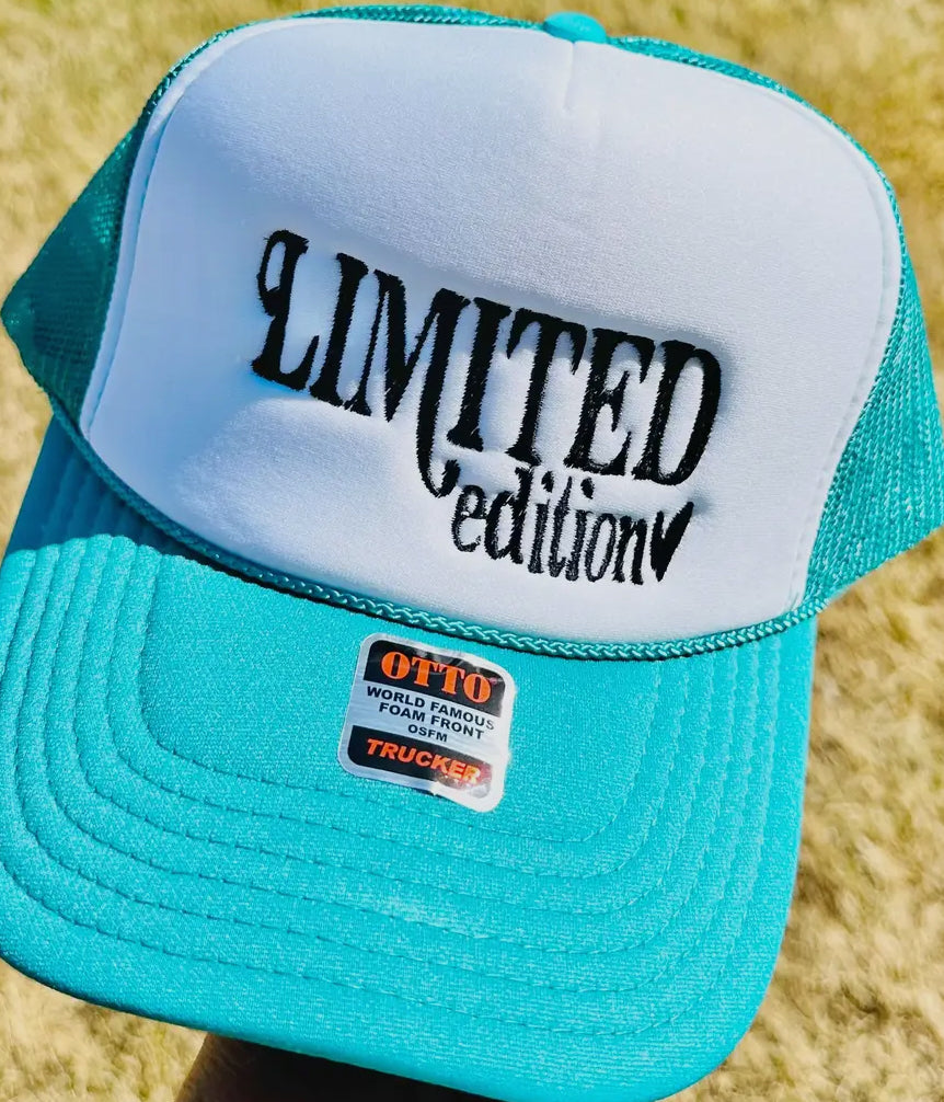 Limited Edition Embroidered Trucker Hat