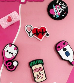 Nurse Love Tumbler Sleeve Charms