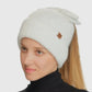 2 way options: Pony tail style and Regular style Beanie