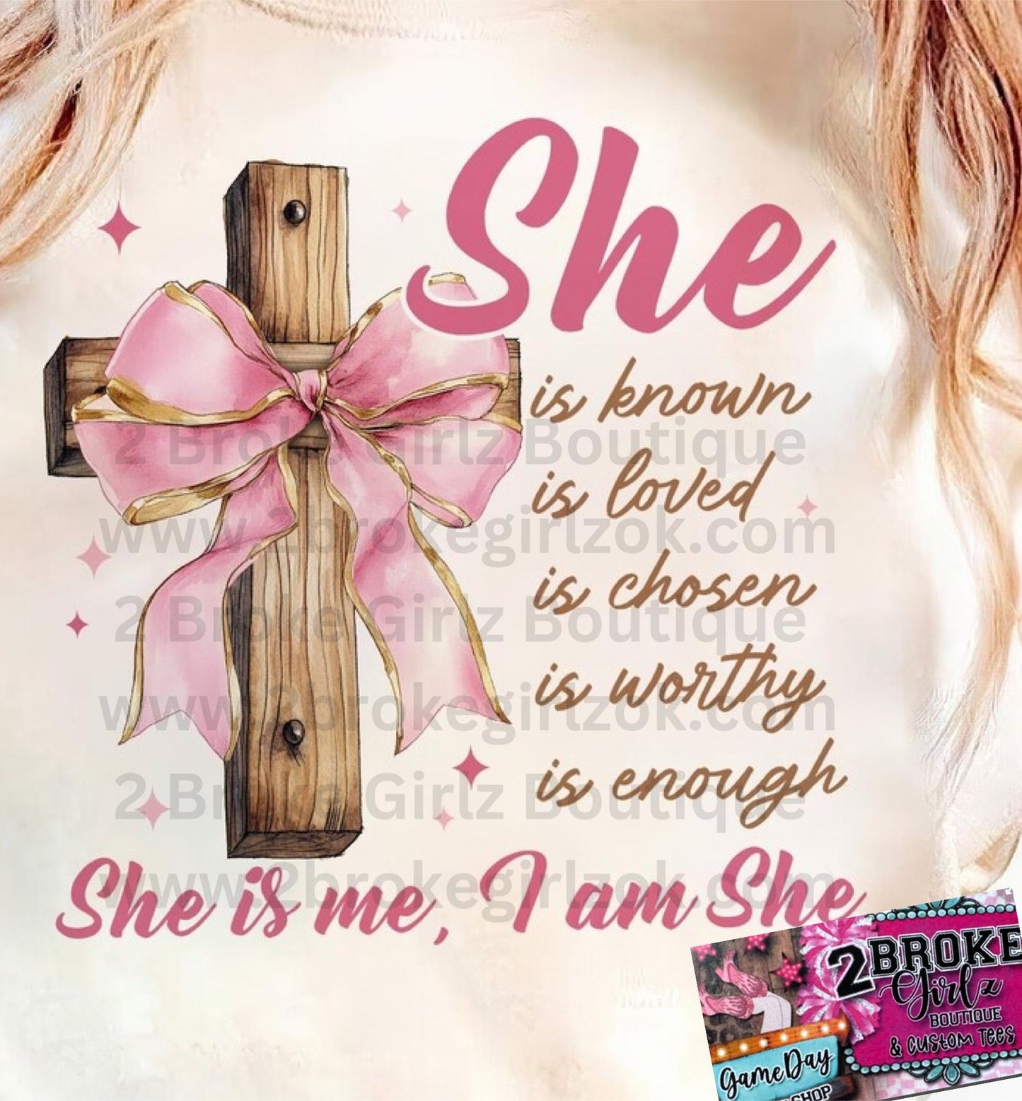 She Is Graphic Tee/Sweatshirt