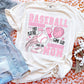 Baseball Mom Mom Comfort Colors Tee