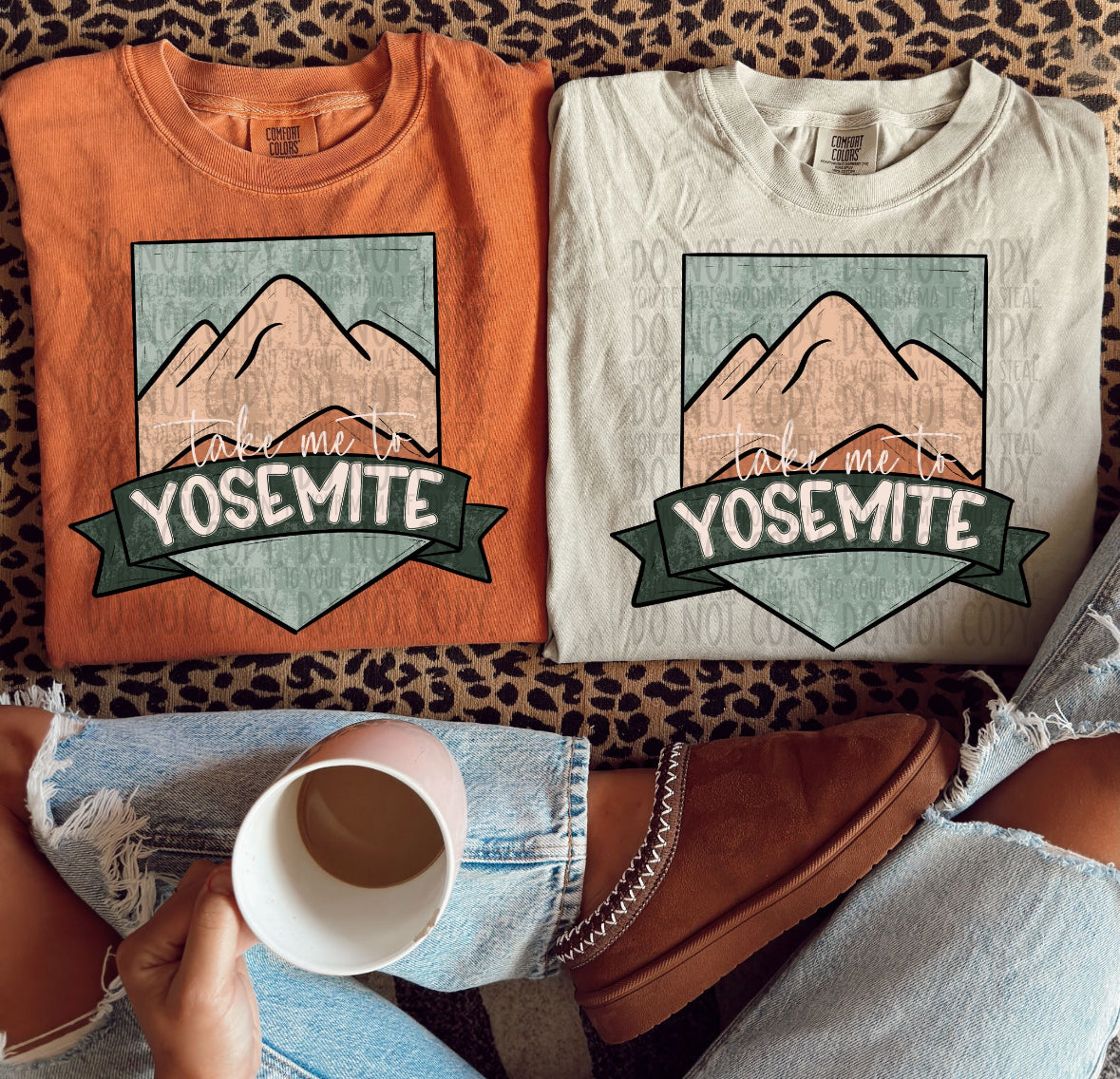 Take Me To Yosemite Comfort Colors Tee