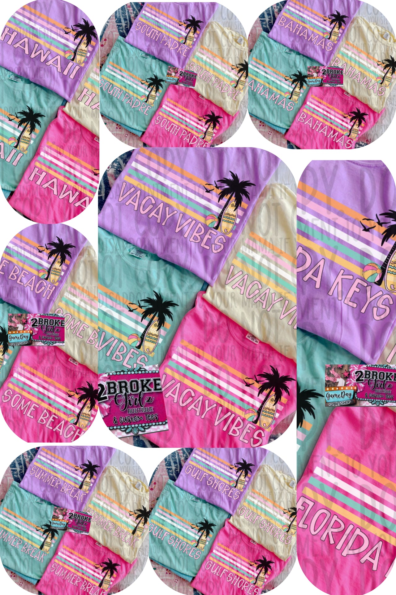 Vacay Destinations Comfort Colors