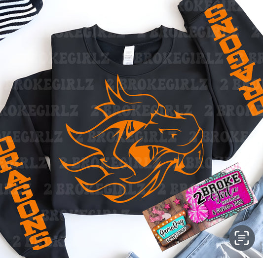 Dragons Crewneck Sweatshirt