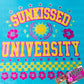 Sunkissed University Tee