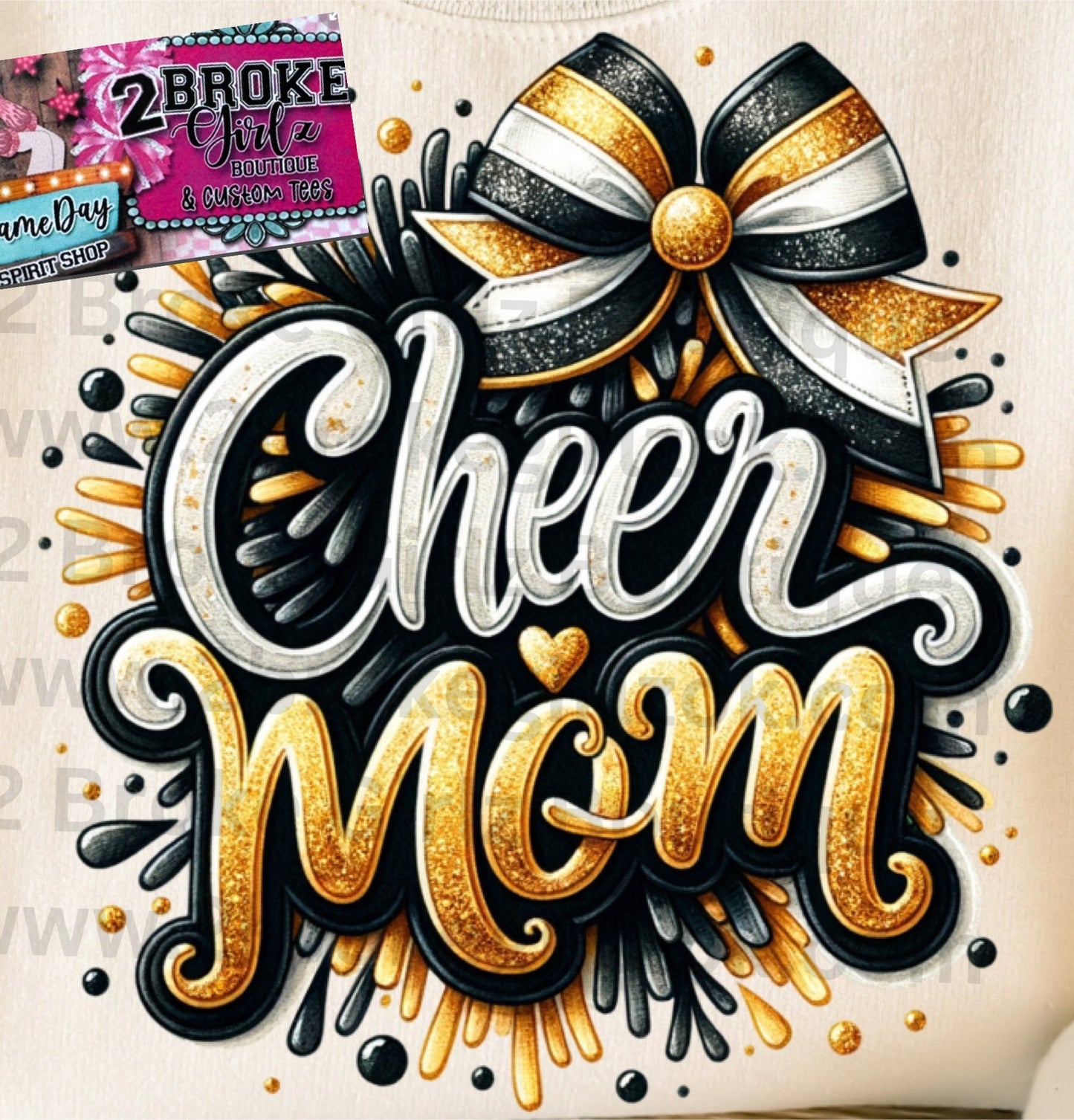 Cheer Mom Graphic Tee