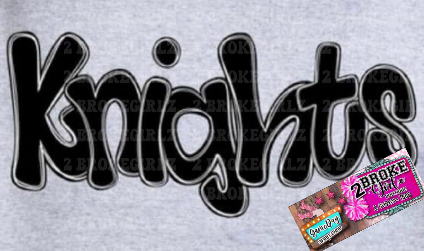 Wonky Knight’s Graph Tee