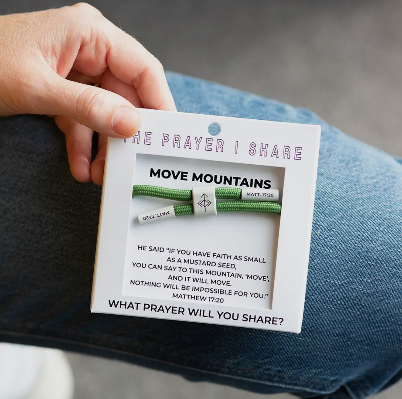 The Prayer I Share bracelet
