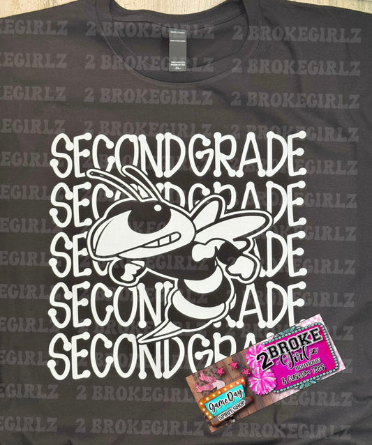 Second Grade Hornets Graphic Tee