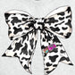 Cow Print Coquette Bow- Tee or Sweatshirt