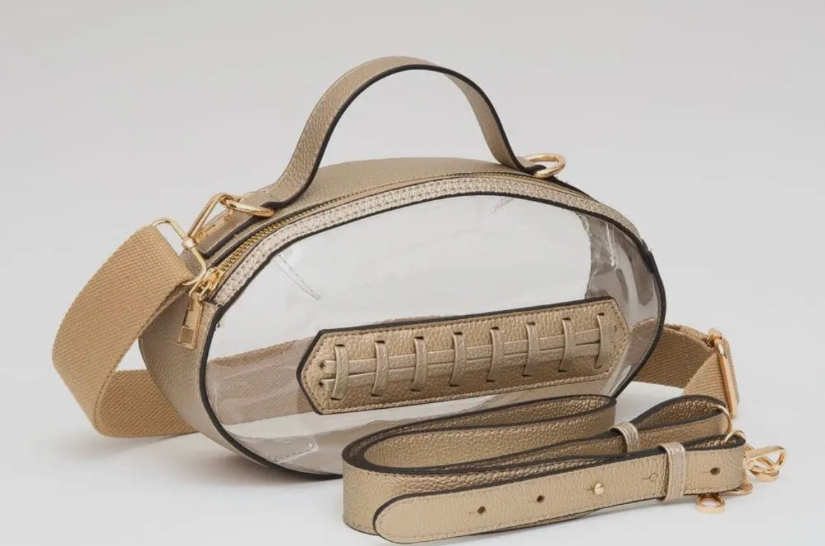 Stadium Gameday Football
Stitch Detail Crossbody Bag