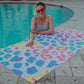 Multicolored Leopard Quick Dry Beach Towel