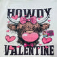 Howdy Valentine- Cream Tee or Sweatshirt