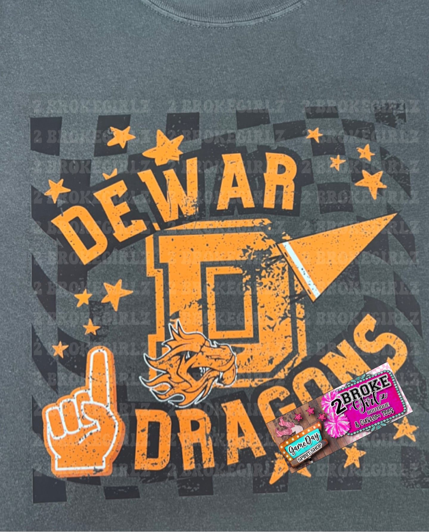 Dewar Dragons Comfort Color Tee