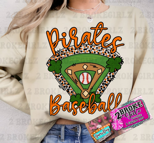 Pirates Sweatshirt Or Tee Custom Tee